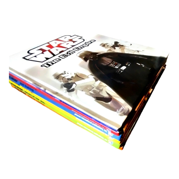 Star Wars Books Story Reader Set of 6 Return of the Jedi Final Battle - Picture 8 of 8